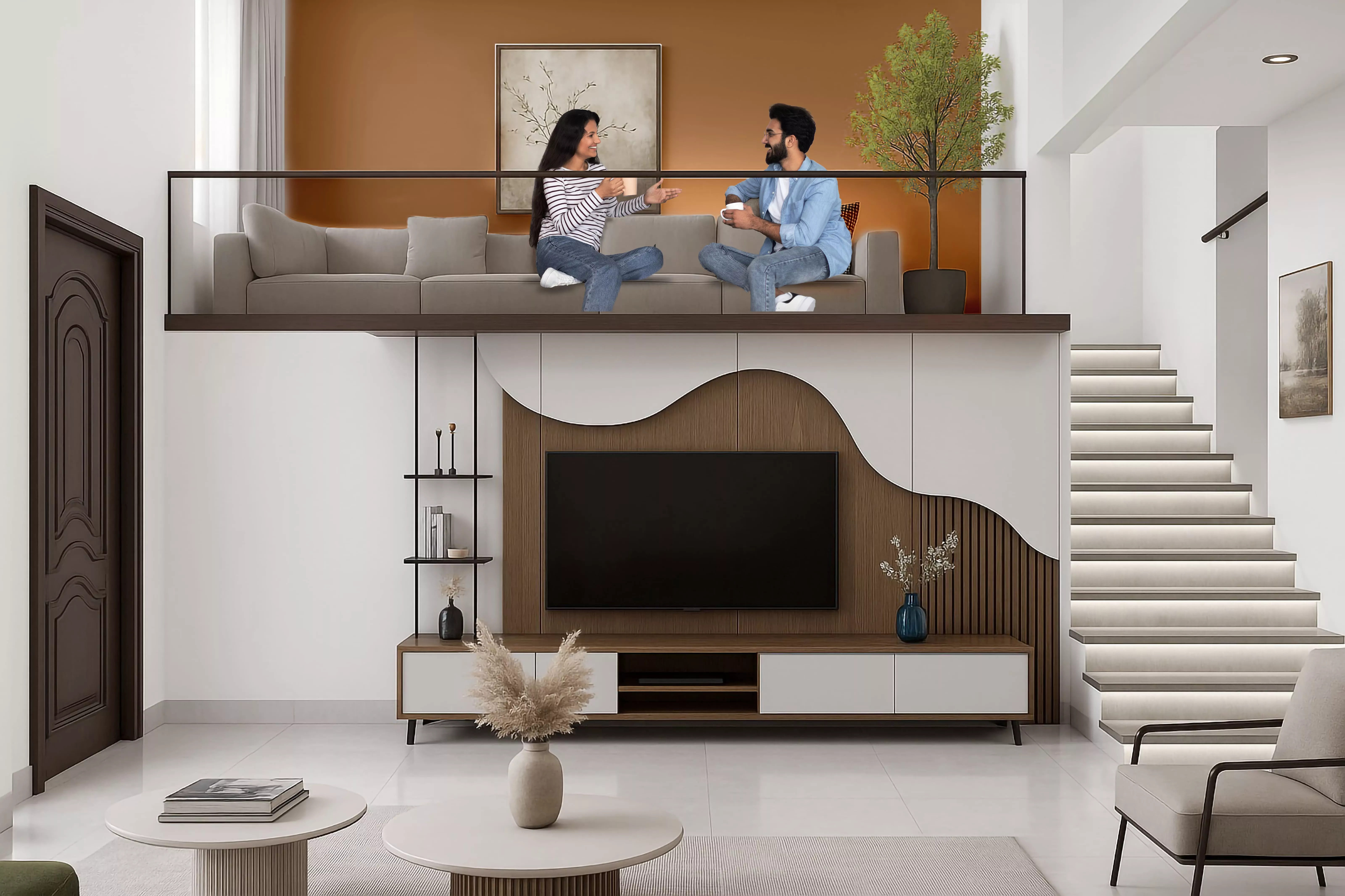 Mezzanine Living